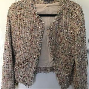 Umgee Colorful Tweed Jacket